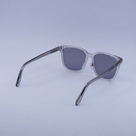 Tom Ford FT0891-K 20D Sunglasses Grey Square Frame, Smoke Polarized Lenses - Picture 9 of 10